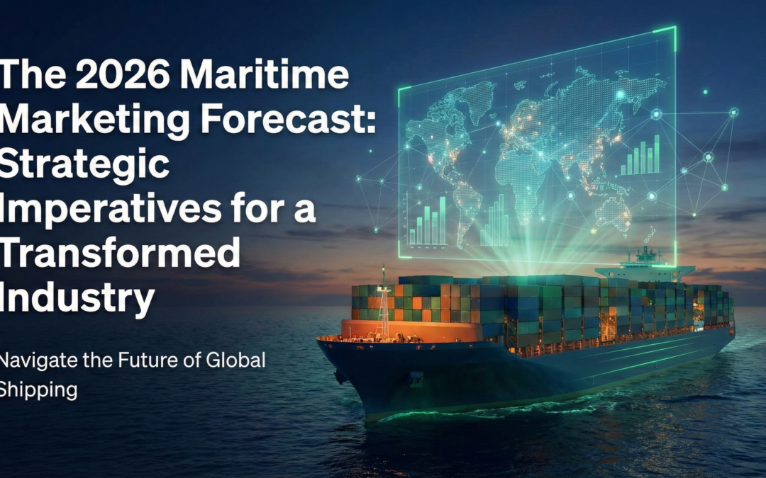 The 2026 Maritime Marketing Forecast: Strategic Imperatives for a Transformed Industry