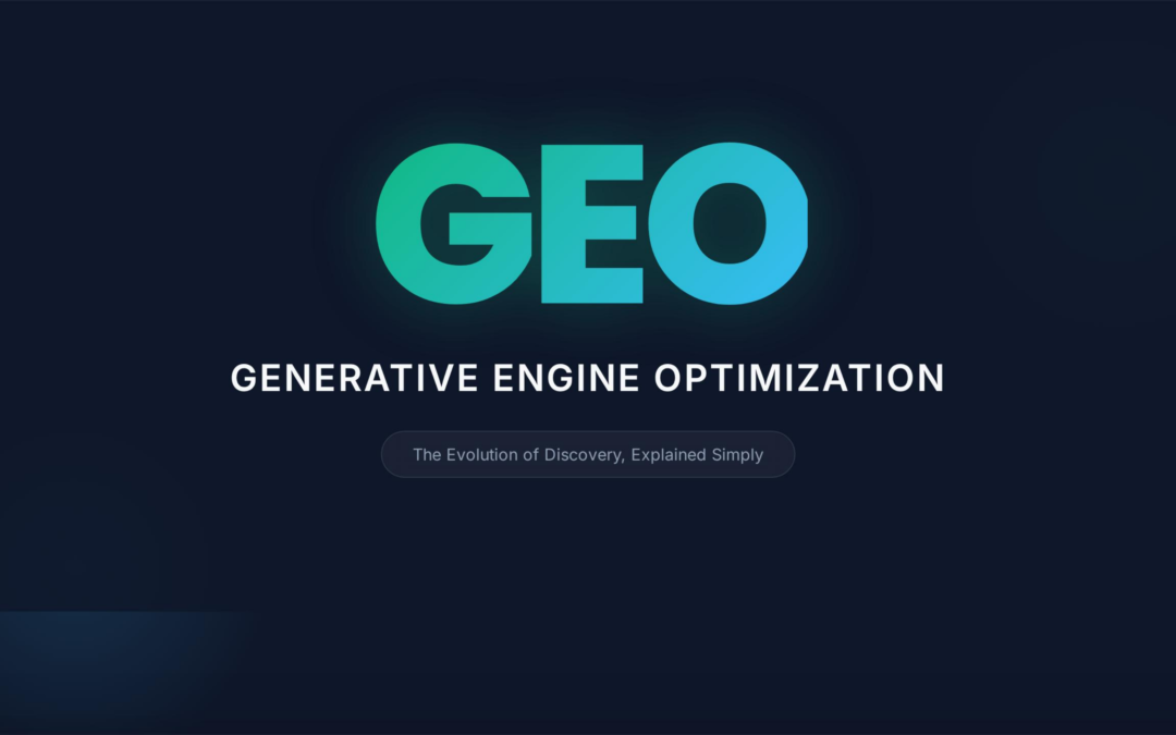 GEO Explained Simply: Generative Engine Optimization